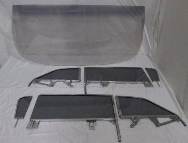 1959-1960 Buick/ Chevrolet / Oldsmobile/ Pontiac Convertible Complete Glass Package with Assembled Side Set CG-BCOP-59-60-CV-SSA