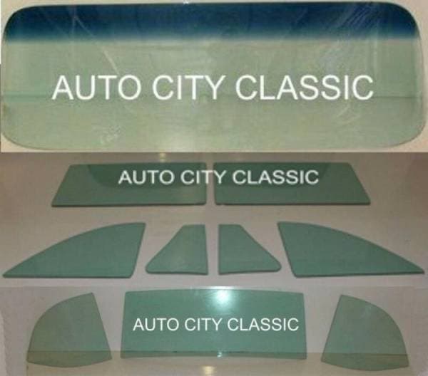 1950-1952 Chevrolet / Oldsmobile / Pontiac Hardtop 1 Piece Windshield Complete Glass Package CG-COP-50-52-HT-1P
