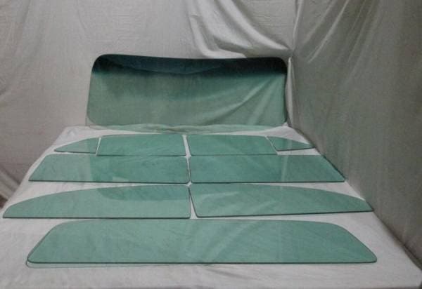 1953-1954 Chevrolet / Pontiac 4 Door Wagon 3 Seats Complete Glass Package CG-CP-53-54-4W-3S