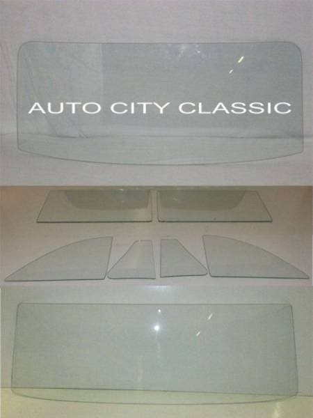 1963-1965 Ford Fairlane / 63 Mercury Meteor 2 Door Hardtop Complete Glass Package CG-FM-62-63-2H