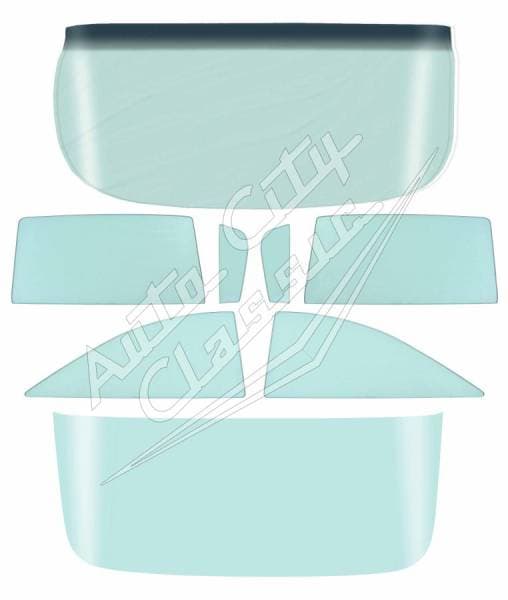 1959-1960 Buick / Chevrolet / Oldsmobile / Pontiac 2 Door Hardtop Complete Glass Package CGC-59-60-CHEV-2DR-HT