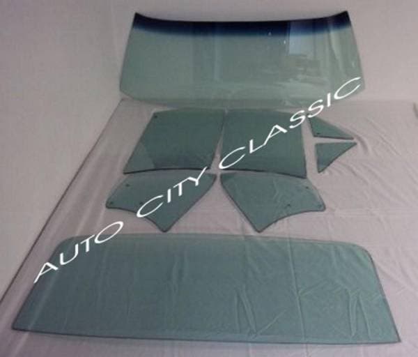 1966-1967 Chevrolet Chevy II / Nova 2 Door Sedan Complete Glass Package CGC-66-67-NOVA-SD