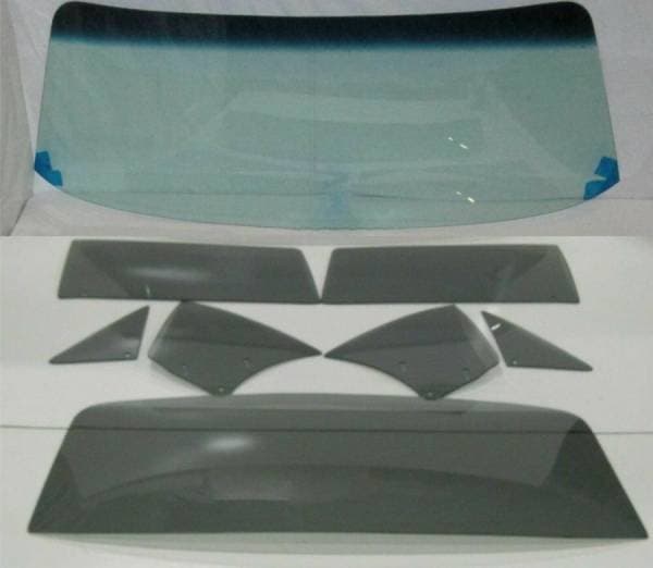 1968-1969 Chevrolet Chevy II / Nova 2 Door Coupe Complete Glass Package CGC-68-69-NOVA-HT