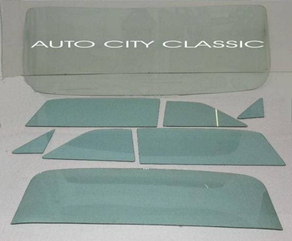 1957-1958 Ford 2 Door Hardtop Retractable Complete Glass Package CG-FORD-57-58-2H