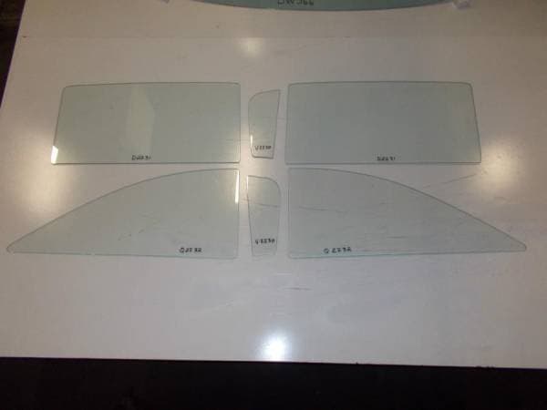1959-1960 Buick / Cadillac / Oldsmobile 2 Door Hardtop Side Glass Set SS-BCO-59-60-2H