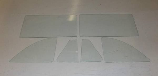 1941-1942, 1946-1948 Buick / Cadillac / Oldsmobile / Pontiac 2 Door Coupe Side Glass Set SS-BCOP-41-42-46-48-CP