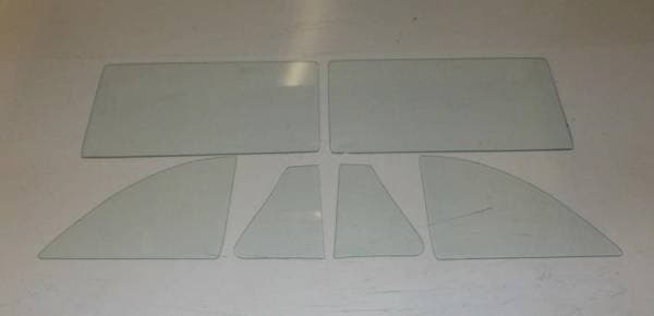 1941 Buick / Cadillac / Oldsmobile / Pontiac Coupe Side Glass Set SS-BCOP-41-CP