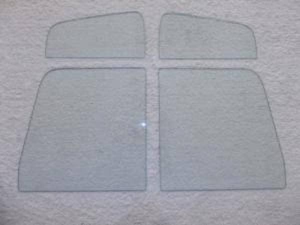 1941-1942 Buick / Oldsmobile / Pontiac Coupe Convertible Side Glass Set SS-BOP-41-42-CV