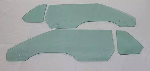 1969-1970 Ford Mustang/ Mercury Cougar Convertible and Hardtop Side Glass Set (10/69-70) SS-FM-69-70-CV-2H-BOLT