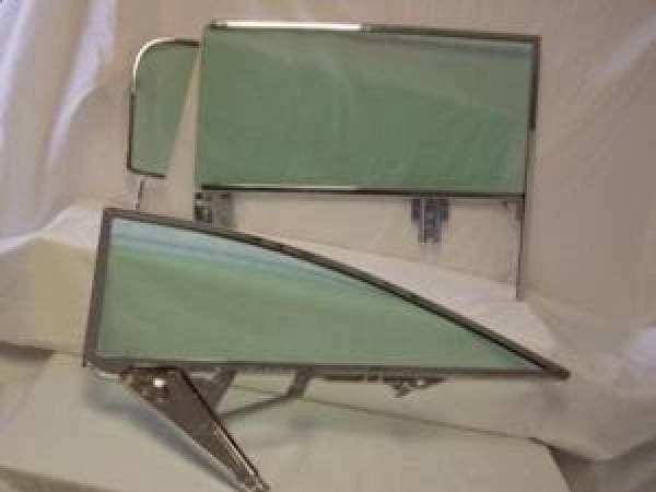 1959-1960 Buick / Cadillac / Oldsmobile 2 Door Hardtop Assembled Side Glass Set SSA-BCO-59-60-2H