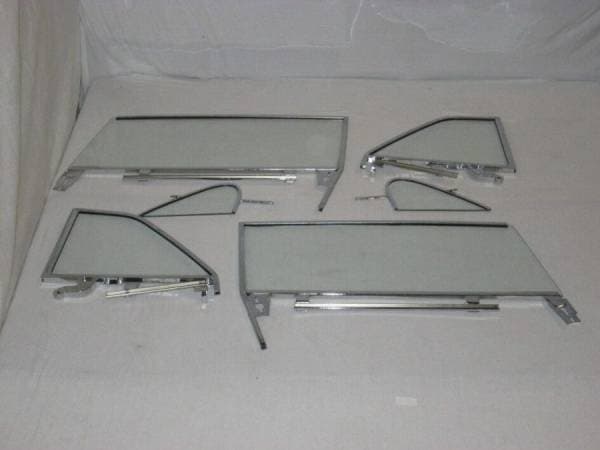 1963-1964 Cadillac Convertible Assembled Side Glass Set SSA-CAD-63-64-CV