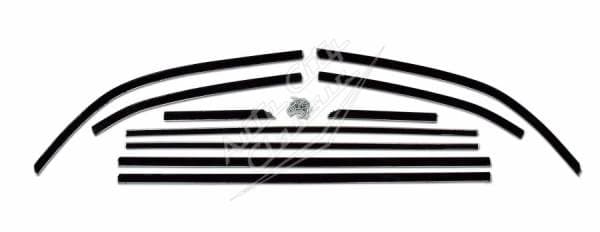 1958 Chevrolet / Pontiac Sport Coupe Hardtop Window Weatherstrip Fuzzy Kit