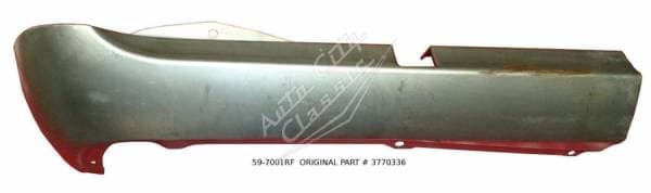 1959 Chevrolet Right Front Bumper Valance Pan 59-7001RF