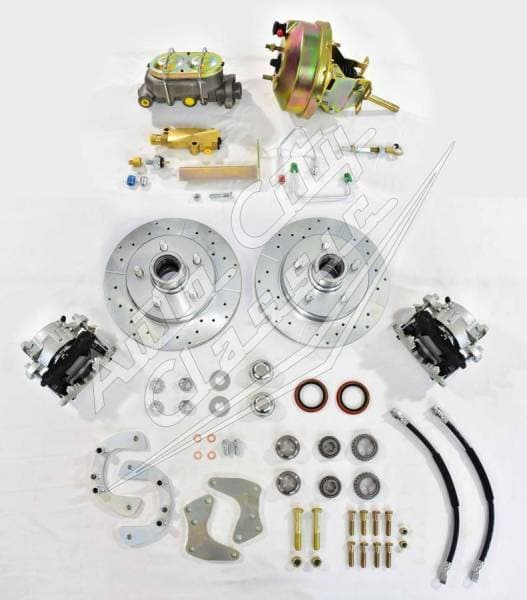 1961-1964 Ford Thunderbird Complete Front Disc Brake Conversion Kit- Gold 616TBPG