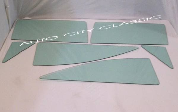 1963-1964 Ford and Mercury Convertible Side Glass Set 634CONFMSS