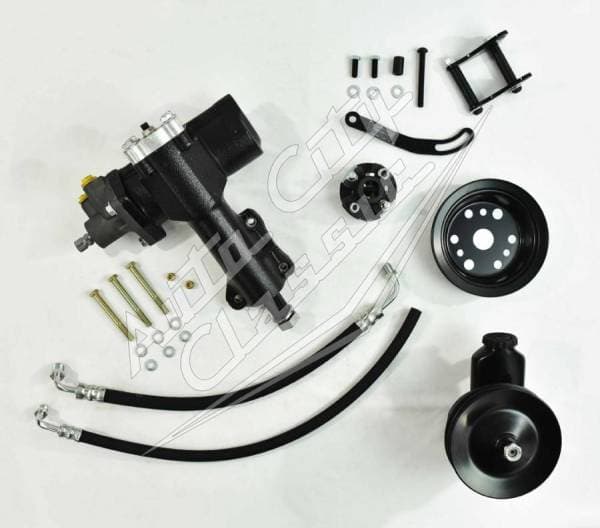 1955-1957 Chevrolet Small Block 500 Series Power Steering Conversion Side Mount 5557PSC500-SM-B