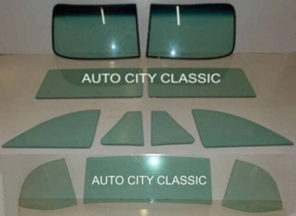 1950-1952 Chevrolet / Oldsmobile / Pontiac Hardtop Complete Glass Package CG-COP-50-52-HT-2P