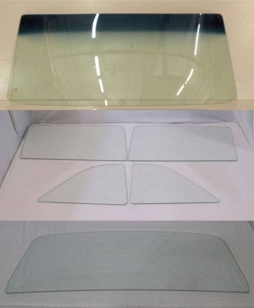 1968 Ford Fairlane / Mercury Montego 2 Door Hardtop Fastback Complete Glass Package CG-FM-68-2H-FB