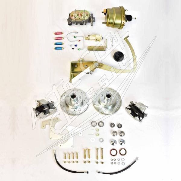 1955 - 1959 Chevrolet Pickup Complete Power Disc Brake Conversion Kit with Pedal