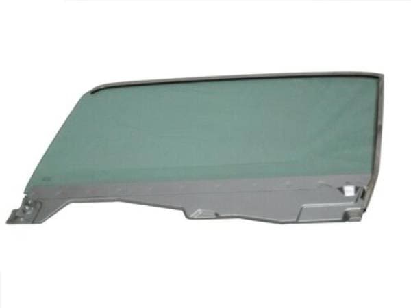 1967-1968 Ford Mustang Convertible Left Assembled Door Glass D3760A