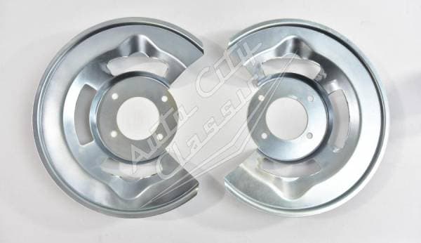 1964-1967 Ford Mustang 4 Piston Disc Brake Dust Shields DS-MU-64-67