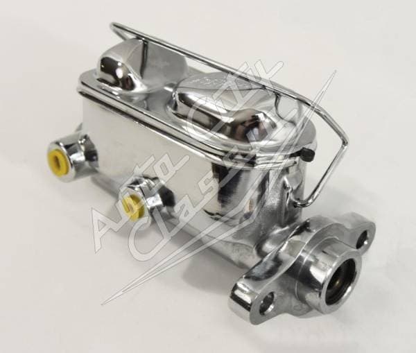 1964-1969 Ford Mustang Chrome Dual Master Cylinder Disc Drum MC-MU-64-69-D-DRUM-C