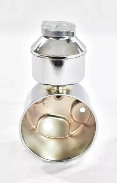 1980's GMC C60 / International Chrome Power Steering Pump Reservoir 465SAG01