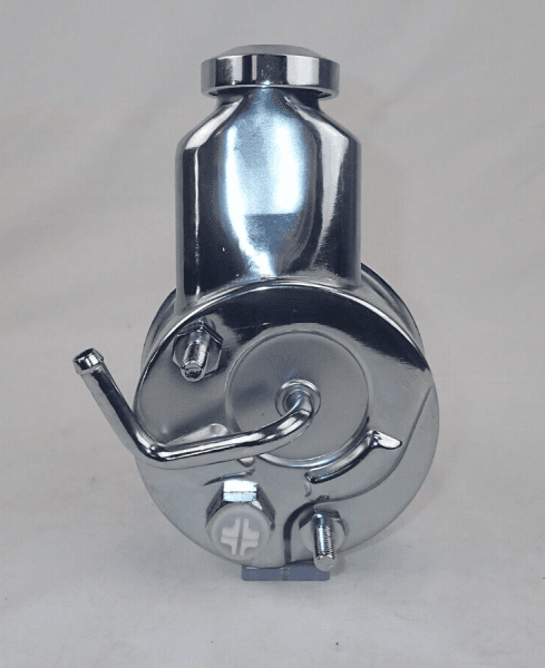 1961-1966 Chevrolet Passenger Cars Chrome Power Steering Pump Assembly S9#10-C