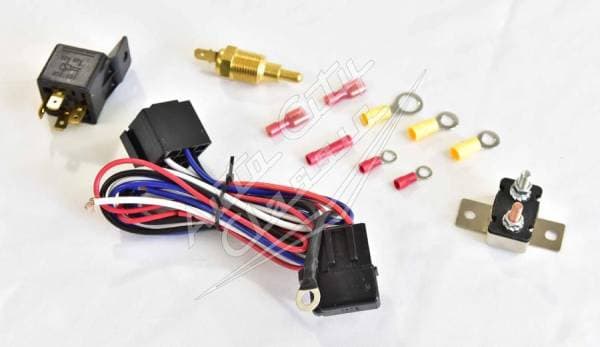 Universal Thermostatic Fan, Controller, Relay, Sensor 30 AMP SH-RELAY
