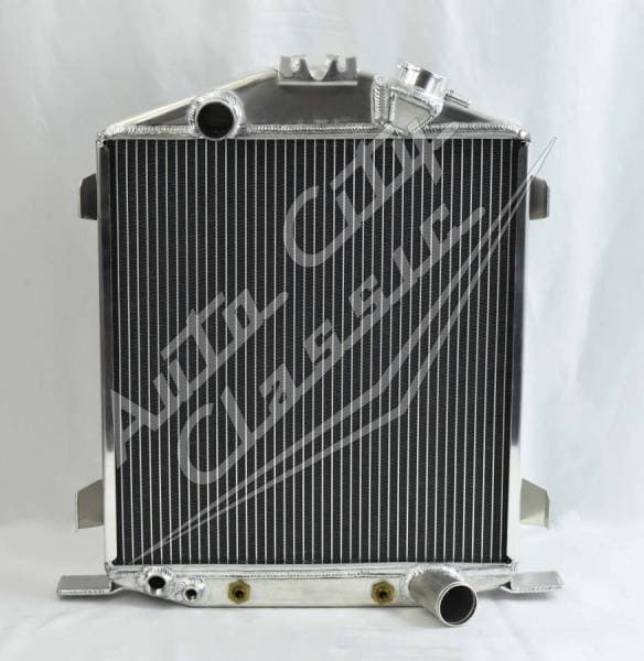 1932 Ford Lo-Boy / Street/ Rat Rod Aluminum Radiator Chopped with Chevy Motor SL-188A-AT
