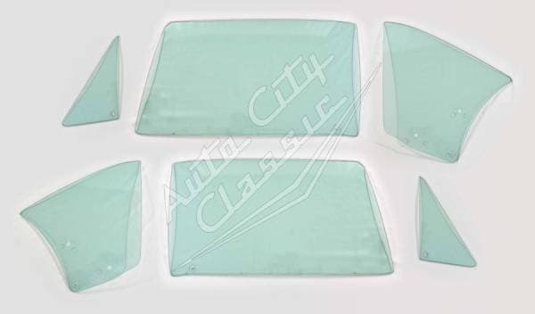 1967 Chevrolet Camaro / Pontiac Firebird 2 Door Hardtop Side Glass Set SS-67-CAM-HT