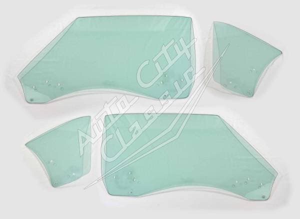 1968-1969 Chevrolet Camaro / Pontiac Firebird 2 Door Hardtop Side Glass Set SS-68-69-CAM-HT