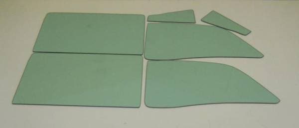 1959 Ford 2 Door Retractable Hardtop Side Glass Set SS-F-59-2H
