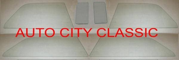 1961 Ford 2 Door Wagon Side Glass Set SS-F-61-WAG
