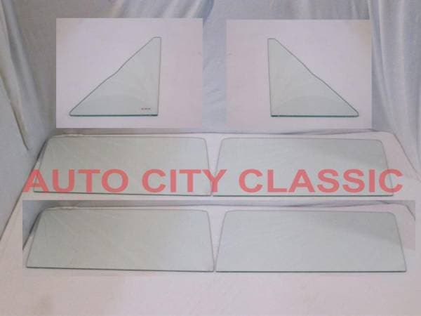 1960-1961 Ford / Edsel / Mercury 4 Door Hardtop Side Glass Set SS-FEM-60-61-4H
