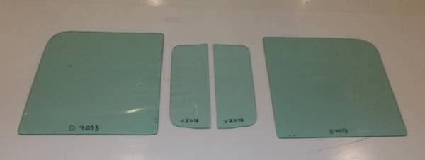 1956 Ford Pickup Cab 81 and Panel 82 4 Piece Side Glass Set SS56FPU
